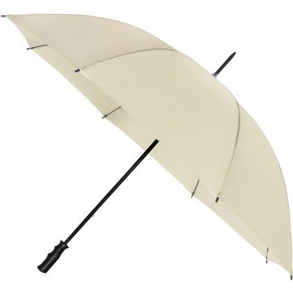 Dámský golfový větruodolný deštník MONSUN smetanový