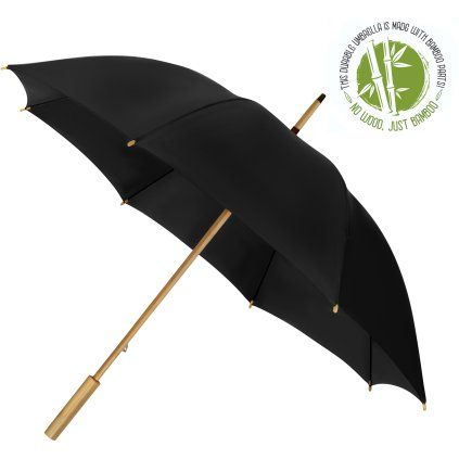 Bamboo ECO holovy bambusovy destnik cerny
