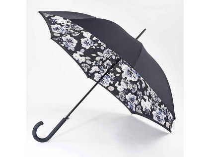 Fulton dámský holový deštník Bloomsbury 2 MONO FLORAL L754