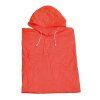 Poncho pláštěnka z pevného PVC oranžová