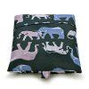 Fulton skladaci ekologicka taska Eco Bag UV MARCHING ELEPHANTS B915 slozena
