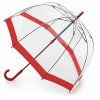 Fulton dámský průhledný holový deštník Birdcage 1 RED L041.jpg